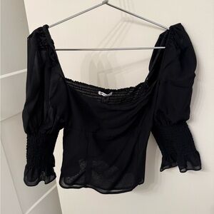 Reformation Black Women's Top-never worn!